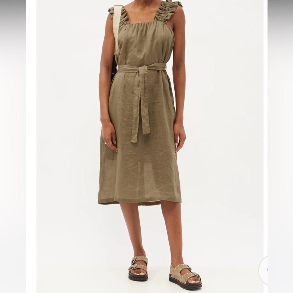 FRAME Olive Button Down Sun Dress